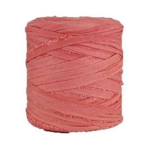 Trapilho XL rose - Bobine, pelote de t-shirt yarn, Hooked, zpagetti, trapillo. Fil de tissu recyclé pour crochet