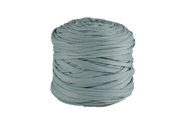 Trapilho léger bleu horizon - Bobine, pelote de t-shirt yarn, Hooked, zpagetti, trapillo. Fil de tissu recyclé pour crochet et tricot