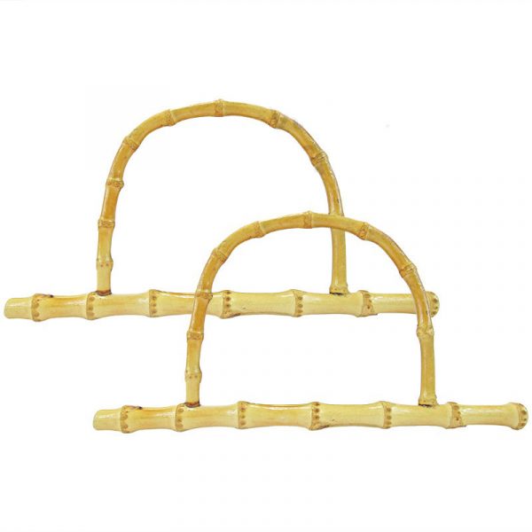 Anses ou poignées de sac en bambou. Mercerie, couture tricot, crochet, trapilho