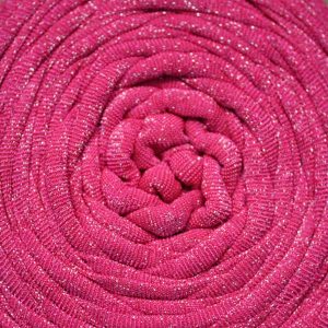 Trapilho lurex - Rose Hollywood pailleté en bobine