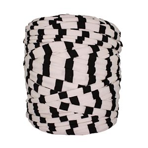 Trapilho-Bobine-rayé-noir-blanc