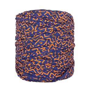 Trapilho-Bobine-Imprimé-orange-marine