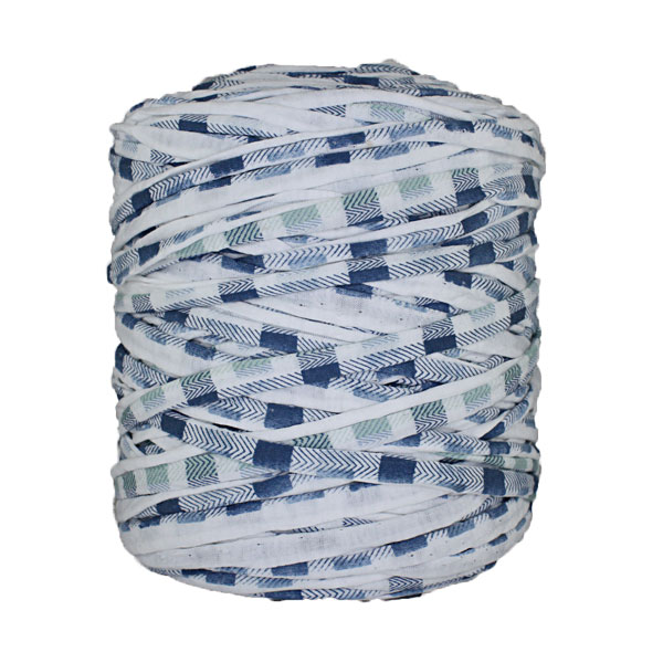 Trapilho-Bobine-imprimé-bleu-vert-blanc